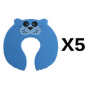 5 teile/los Schutz Baby Sicherheit Niedlichen Tier Sicherheit Türstopper Baby Karte Schloss Neugeborenen Pflege Kind Fingerschutz