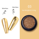 Holographics Powder Nail Glitter Laser Silver Pink Glitter Chrome Nail Powder Shimmer Gel Polish Flakes for Pigment Dust