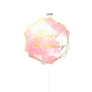 10 Stück Alles Gute zum Geburtstag Kuchen Topper Kuchen Dekoration Handgemachte Bemalte Schmetterling Kuchen Topper Für Hochzeit Geburtstag Party Baby Shower