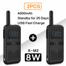2 STÜCKE Walkie Talkie KSUN KSM3 Civil Kilometer High Power Intercom Outdoor Handheld Mini Radio Talkie Walkie