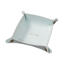 Desktop Ablage Leder Schlüsselplatte Heimtextilien Würfelablage Schlüssel Brieftasche Münzen PU-Leder faltbare Aufbewahrungsbox Großhandel