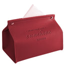 Leder Tissue Box Auto Toilette Pumpbox Home Wohnzimmer Dekoration Schlafzimmer Küche Desktop Nordic Große Aufbewahrungsbox Großhandel