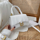 Designer Luxus Soft Top-Griff Tote Frauen Alligator Leder Sanduhr Handtasche Mädchen Marke B Metall Schulter Messenger Bags Weiblich