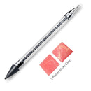 Kristallfeder der Qualität 1set/lot, die Rhinestones-Edelsteine ​​klebrigen Wachs-Bleistift-DIY-Werkzeuge für Nagelkunst-Tuch-Diamant-Picker-Malerei aufhebt