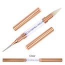 Kristallfeder der Qualität 1set/lot, die Rhinestones-Edelsteine ​​klebrigen Wachs-Bleistift-DIY-Werkzeuge für Nagelkunst-Tuch-Diamant-Picker-Malerei aufhebt