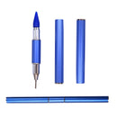 Kristallfeder der Qualität 1set/lot, die Rhinestones-Edelsteine ​​klebrigen Wachs-Bleistift-DIY-Werkzeuge für Nagelkunst-Tuch-Diamant-Picker-Malerei aufhebt