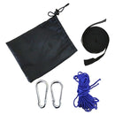 1-2 personas 260*140cm hamaca para acampar al aire libre mosquitera mosquitera portátil paracaídas de nailon para dormir viajes senderismo