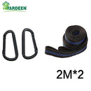 1-2 personas 260*140cm hamaca para acampar al aire libre mosquitera mosquitera portátil paracaídas de nailon para dormir viajes senderismo