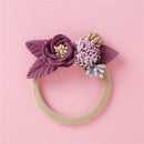 Balleenshiny Infant Kind Haarband Dreidimensionale Legierung Strass Krone Kopfschmuck Baby Mädchen Mesh Elastisches Stirnband Turban