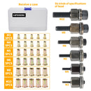 Tuerca de remache manual, tuercas de cabeza de pistola, remachador Manual de instalación Simple, accesorio de herramienta Rivnut para tuercas M3 M4 M5 M6 M8 M10