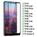 Vidrio Protector 11D para Huawei P20 Pro P10 Lite Plus, Protector de pantalla de vidrio P30 P40 Lite EP Smart 2019, película de vidrio templado