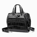 Gete New Singapore Crocodile Skin Herrenhandtasche Large Capacity Bag Business Eine einzige männliche Krokodiltasche Aktentasche