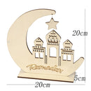 1 Set DIY 10-40cm Eisen Metallring Holzhandwerk Girlande Blumen für Eid Mubarak Ramadan Party Dekoration Geschenk Hochzeit Home Decor