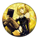 Freies Verschiffenanime-Todesanmerkung Cosplay Abzeichen-Brosche L·Lawliet-Mörder Yagami-Licht steckt Abzeichen für Rucksack-Kind-Geschenk fest