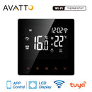 AVATTO Tuya WiFi Smart Thermostat, Electric Floor Heating Water/Gas Boiler Temperature Remote Controller for Google Home, Alexa