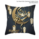 Ramadan MUBARAK Cushion Cover Eid Mubarak Decoration Islamic Muslim Party Favors Islam Gifts Eid Al Adha Ramadan Kareem 45x45cm