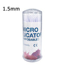 100PCS / Bottle Dental Einweg-Mikrobürsten-Applikatoren Micro Brush Dentistry Odontologia Extension Tools