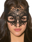 Comeondear 1 Stück Halloween Cosplay und Party Spitze Augenmaske Sexy Lady Ausschnitt Augenmaske für Maskerade Party Kostüm