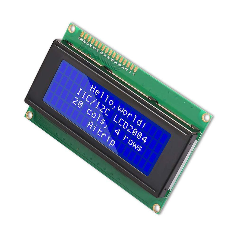 LCD2004 IIC/I2C LCD Display Monitor 2004 20X4 5V Charakter Blauer Bildschirm mit Hintergrundbeleuchtung LCD2004 IIC I2C für Arduino LCD Display