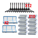 Primärer Staubfilter Seitenbürste Effizienter Hepa-Filter für ilife v5 v5s V3 V3s v5pro V50 V55 x5 Roboter-Staubsauger Teile