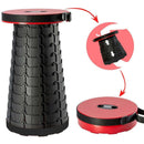 Gartenmöbel Einziehbarer Hocker Stühle Tragbarer Hocker Lounge Klappstuhl Campinghocker Faltbarer bequemer Angelstuhl