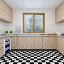 Bodenaufkleber wasserdichte und verschleißfeste Küche verdickte rutschfeste Bodenrenovierungsaufkleber PVC selbstklebende Tapete