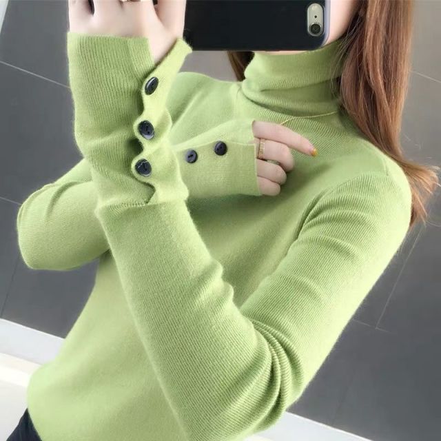 Woman Sweaters Thick Turtleneck Sweater Women's Autumn and Winter plus Size Knitwear Women's Top  Femme Chandails Pull Hiver