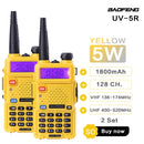 BaoFeng UV 5R Walkie Talkie Radiosender Comunicador UV-5R HAM Transceiver Dual-Band Intercom Handheld Talkie Walkie UV82