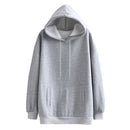 Tangada Damen Paar Sweatshirt Fleece 100% Baumwolle Amygreen übergroße Kapuze Hoodies Sweatshirts plus Größe SD60