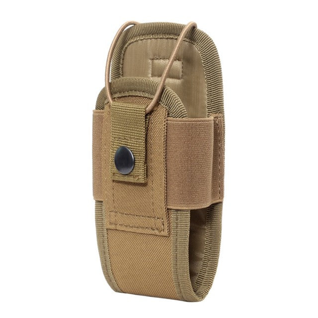 1000D Tactical Molle Radio Walkie Talkie Pouch Waist Bag Holder Pocket Portable Interphone Holster Carry Bag for Hunting Camping