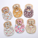 3Pcs Baby Stirnband Quaste Speichel Handtuch Blumendruck Neugeborene Doppelseite Lätzchen Jungen Mädchen Bandana Spucktücher Fütterung Kittel Stuff