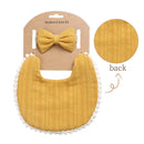 3Pcs Baby Stirnband Quaste Speichel Handtuch Blumendruck Neugeborene Doppelseite Lätzchen Jungen Mädchen Bandana Spucktücher Fütterung Kittel Stuff