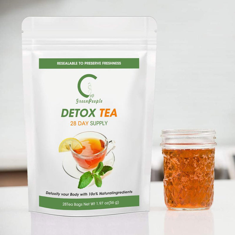 GreenPeople 28 Days Extreme Speed ​​Cleanse Detox Tea Fat Burner Schlankheitsprodukte Nährender Magen Gemüse- und Früchtetee