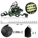 2 PCS Essential Kann 2000 kg Outdoor Camping Wandern Hängematte Hängegurt Hängemattengurt Seil Zubehör Last Bindeseil halten
