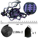 2 PCS Essential Kann 2000 kg Outdoor Camping Wandern Hängematte Hängegurt Hängemattengurt Seil Zubehör Last Bindeseil halten