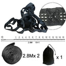 2 PCS Essential Kann 2000 kg Outdoor Camping Wandern Hängematte Hängegurt Hängemattengurt Seil Zubehör Last Bindeseil halten