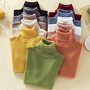 Schwarzer Rollkragen-Strickpullover Crop Top Damen Langarm Gelber Pullover Sexy Winterkleidung Damen 2020 Lange Ärmel Routine Top