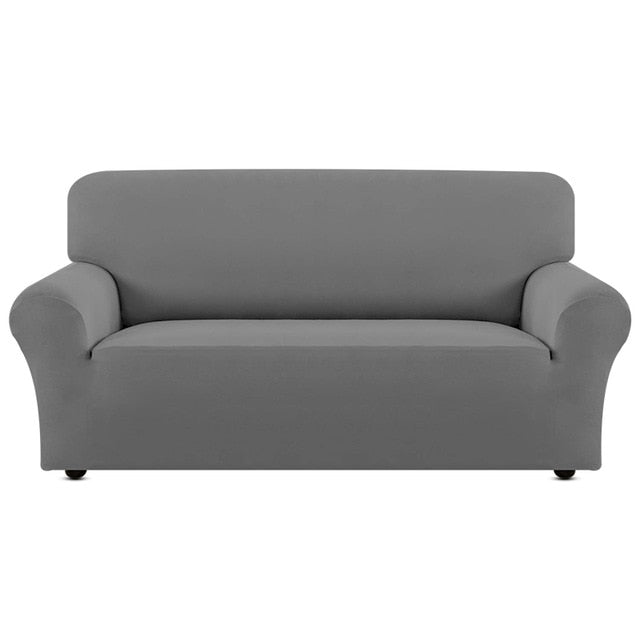 22 colores sólidos funda sofa elastica 1 2 3 4 plazas Sofá chaise cover lounge