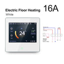 AVATTO WiFi Smart Thermostat Heizung Temperaturregler mit LED-Touchscreen in Celsius/Fahrenheit Funktioniert mit Alexa Google Home