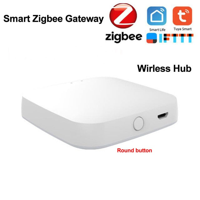 Tuya Zigbee Bridge Smart Home Zigbee Gateway Hub Remote Control Zigbee Devices Via Smart Life APP Works with Alexa Google Home