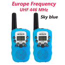 RETEVIS RT388 Walkie Talkie Kinder Walkie-Talkies 2 Stück Funksender PMR Geburtstagsgeschenk/Familiengebrauch/Camping 100-800M
