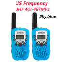 RETEVIS RT388 Walkie Talkie Kinder Walkie-Talkies 2 Stück Funksender PMR Geburtstagsgeschenk/Familiengebrauch/Camping 100-800M