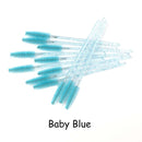 Einweg-Wimpernbürste, 25/50 Stück, Kristall-Augenbürste, Diamantgriff, Mini-Wimperntusche, Zauberstäbe, Wimpernverlängerung, Make-up-Pinsel-Set