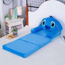 115 CM Baby Kind Sofa Mode Cartoon Kronensitz Kinderstuhl Kleinkind Kinderabdeckung für Sofa Falten mit Füllmaterial Mini Sofa