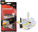 Auto-Windschutzscheiben-Reparaturwerkzeug DIY Fensterreparaturwerkzeuge Windschutzscheibe Glas Kratzer Riss Wiederherstellung Fensterscheibe Harz + Klinge + Streifen