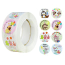 Geschenksiegel-Aufkleber, 500 Stück, Danke, Liebe, Design, Tagebuch, Scrapbooking-Aufkleber, Festival, Geburtstag, Party, Geschenk, Dekoration, Etiketten