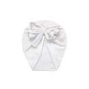 Baby Stirnband Hut Bowknot Print Baumwolle Stretch Turban Stirnband Infant Head Wrap Beanie Hut Mädchen Headwear Baby Haarschmuck