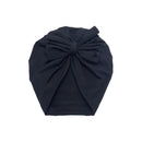 Baby Stirnband Hut Bowknot Print Baumwolle Stretch Turban Stirnband Infant Head Wrap Beanie Hut Mädchen Headwear Baby Haarschmuck