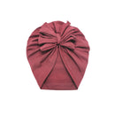 Baby Stirnband Hut Bowknot Print Baumwolle Stretch Turban Stirnband Infant Head Wrap Beanie Hut Mädchen Headwear Baby Haarschmuck