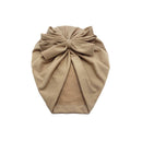 Baby Stirnband Hut Bowknot Print Baumwolle Stretch Turban Stirnband Infant Head Wrap Beanie Hut Mädchen Headwear Baby Haarschmuck